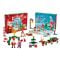 Set constructie, Calendar Advent, Plus-Plus, Lumea lui Mos Craciun