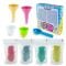 Set nisip pufos, Tuban, 4 culori cu accesorii, Inghetata