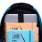Ghiozdan cu 3 compartimente, AstraBag, Blue Pixel