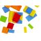 Set cuburi de constructie, BamBam, 29 buc