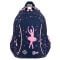 Ghiozdan cu 3 compartimente, St Majewski, St.Right Pink Ballerina, 39 cm