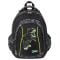 Ghiozdan cu 4 compartimente, St Majewski, St. Right Reflective T-Rex, 43 cm