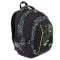 Ghiozdan cu 4 compartimente, St Majewski, St. Right Reflective T-Rex, 43 cm