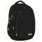 Ghiozdan cu 4 compartimente, St Majewski, St.Right Black, 43 x 32 x 20 cm