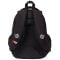 Ghiozdan cu 3 compartimente, 2 buzunare, St Majewski, St.Right Black, 46 cm, Negru