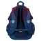 Ghiozdan cu 4 compartimente, St Majewski, St.Right Burgund Gradient, 42 x 32 x 21 cm