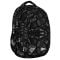 Ghiozdan cu 4 compartimente, St Majewski, St. Right Dark Abstract, 43 cm