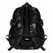 Ghiozdan cu 4 compartimente, St Majewski, St. Right Dark Abstract, 43 cm