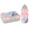 Set bidon de apa 350 ml si caserola de pranz 16 x 12.5 cm, Starpak, Cuties