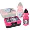 Set bidon de apa 350 ml si caserola de pranz 16 x 12.5 cm, Starpak, Cuties