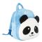 Rucsac de plus cu un compartiment, Starpak, Panda, Albastru