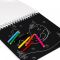 Set de activitati, Carte de colorat cu accesorii, Starpak, Under the Sea