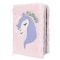 Caiet A5 cu coperta de plus, Starpak, Unicorn