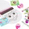 Set creativ cu caiet, creioane, stickere si alte accesorii, Starpak, Gabbys Dollhouse