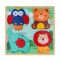 Puzzle de lemn, BamBam, Animale salbatice