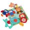 Puzzle de lemn, BamBam, Animale salbatice