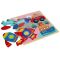 Puzzle de lemn, BamBam, Vehicule