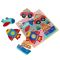 Puzzle de lemn, BamBam, Vehicule