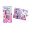 Set de activitati, Carte de colorat cu creioane si accesorii, Starpak, Princess, Roz