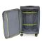 Troler Lamonza Superlight, 68 x 41 x 26 cm, Gri inchis