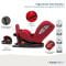 Scaun auto cu isofix, Juju, Total 360 I-Size, Rosu