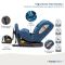 Scaun auto cu isofix, Juju, Total 360 I-Size, Albastru
