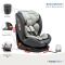 Scaun auto cu isofix, Juju, Total 360 I-Size, Gri