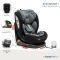 Scaun auto cu isofix, Juju, Total 360 I-Size, Negru