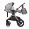 Sistem transformabil 3 in 1, Coccolle Melora, Moonlit Grey