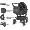 Carucior modular 2 in 1, Coccolle Serry, Jet Black