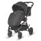 Carucior modular 2 in 1, Coccolle Serry, Jet Black