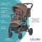 Carucior modular 2 in 1, Coccolle Serry, Light Taupe