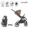 Carucior modular 2 in 1, Coccolle Serry, Light Taupe