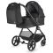 Carucior modular 3 in 1, Coccolle Lissia Anthracite si scoica auto Isize Knox Anthracite