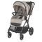 Carucior modular 3 in 1, Coccolle Lissia Butternut Beige si scoica auto Isize Knox Greystone