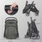 Carucior sport cu pliere automata, Coccolle Melia, Sage Shadow