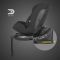 Scaun auto iSize, Coccolle Ario,  40-150 cm, Midnight Black