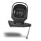 Scoica auto I-Size si baza rotativa Isofix, Coccolle Knox, Black