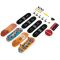 Set mini placa skateboard Tech Deck, 4 buc, Chocolate, 20125005