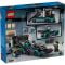 LEGO® City - Masina de curse si camion transportator de masini (60406)
