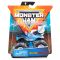 Masinuta Monster Jam, Scara 1:64, Jurassic Attack cu figurina, Albastru