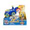 Set 2 in 1 Vehicul Flip And Fly si figurina Paw Patrol, Chase