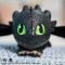 Jucarie de plus, DreamWorks Dragons, Hug and Glide Toothless, 30 cm, 6072913