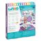 Set de creat 5 bratari flexibile, LinXo, Seaside, Celebration, Popstar Chic, 186 piese