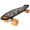 Penny board Action One, Cu roti luminoase, 22 cm,  ABEC-7 PU, Aluminium 90 kg, Santa Muerte