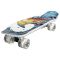 Skateboard portabil, Action One, Carve and Flip, PU ABEC-7, Aluminium Truck Albastru Eagle