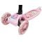 Trotineta cu roti luminoase, Action One, Funride, Roz