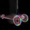 Trotineta cu roti luminoase, Action One, Funride, Roz