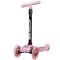 Trotineta cu roti luminoase, Action One, Funride, Roz