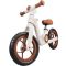 Bicicleta fara pedale, Action One Little Dino, 12 inch, Alb